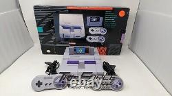 Super Mario World Super Nintendo SNES Bundle Complet CIB Console Système Testé