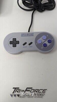Super Mario World Super Nintendo SNES Ensemble Complet CIB Système Console Testé