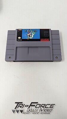 Super Mario World Super Nintendo SNES Ensemble Complet CIB Système Console Testé