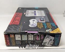 Super Mario World Super Nintendo SNES Ensemble Complet CIB Système Console Testé