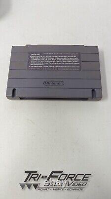 Super Mario World Super Nintendo SNES Ensemble Complet CIB Système Console Testé
