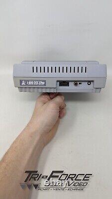 Super Mario World Super Nintendo SNES Ensemble Complet CIB Système Console Testé