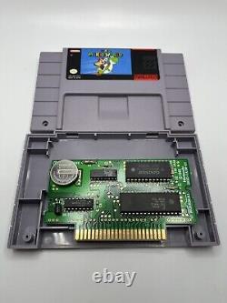 Super Mario World Super Nintendo SNES Manuel Boîte Jeu Belle Cartouche Testée