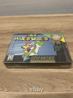 Super Mario World (Super Nintendo) SNES (Tout Neuf et Scellé en Usine !)