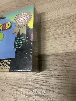 Super Mario World (Super Nintendo) SNES (Tout Neuf et Scellé en Usine !)