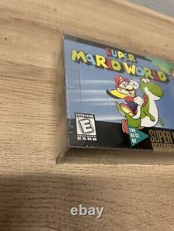 Super Mario World (Super Nintendo) SNES (Tout Neuf et Scellé en Usine !)