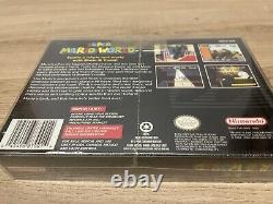 Super Mario World (Super Nintendo) SNES (Tout Neuf et Scellé en Usine !)