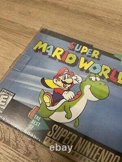 Super Mario World (Super Nintendo) SNES (Tout Neuf et Scellé en Usine !)