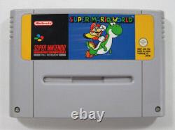 Super Mario World (classiques Boîte Rouge) Super Nintendo (snes) Pal-nfah Complet