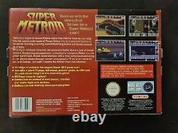 Super Metroid Big Box W Guide Du Joueur Super Nintendo Snes Pal Uk Complete