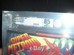 Super Metroid Complete Vga 85 Q Qualifié Pour Snes Super Nintendo