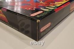 Super Metroid Nintendo SNES (Super Nintendo) Jeu, Boîte & Manuel Rare