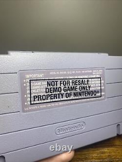 Super Metroid Snes Super Nintendo Pas Pour La Démonstration De Resale Seulement Rare Authentique