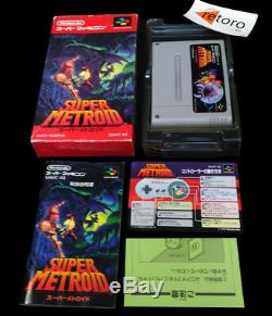 Super Metroid Super Famicom Nintendo Snes Sfc Japones Complet