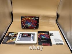 Super Metroid (Super Nintendo, 1994) SNES Authentique CIB avec Manuel et Inclusions