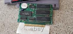 Super Metroid Super Nintendo SNES Samus Jeu CIB Complet Boîte Livre Manuel lot