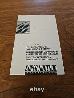 Super Metroid (Système de divertissement Super Nintendo, 1994) SNES CIB Complet