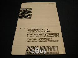 Super Metroid (super Nintendo Snes) Complete Cib Etat Quasi Parfait