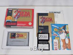 Super Nes Nintendo Zelda 3 Snes A Link To The Past (sfra Français) Complet