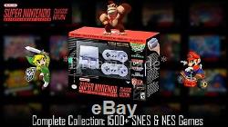 Super Nintendo Classic Edition Console Snes Mini Système De Divertissement 1500+ Jeu