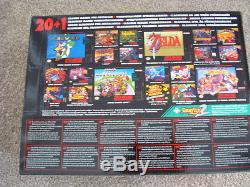 Super Nintendo Classic Mini Console De Jeux Vidéo Snes Hd Réalisation Uk Edition Eu New