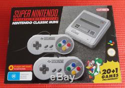 Super Nintendo Classic Mini Snes Système De Divertissement Edition Classique Au Pal Nes