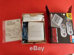 Super Nintendo Classic Mini Snes Système De Divertissement Edition Classique Au Pal Nes