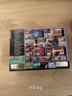 Super Nintendo Classic SNES Edition Mini Entertainment System 21 Jeux Marque NEUF