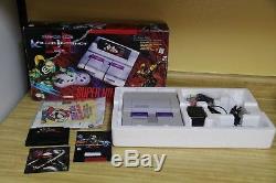 Super Nintendo Console 1chip Snes Système De Jeu Original Killer Instinct Set