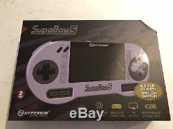 Super Nintendo Console + 7 Jeux + 2 Contrôleurs Snes Pal + Supaboy S