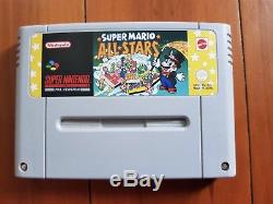 Super Nintendo Console + 7 Jeux + 2 Contrôleurs Snes Pal + Supaboy S