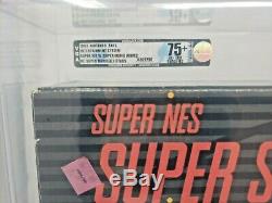 Super Nintendo Console Nes Snes Set Mario World All-stars Qualifié Nouveau Vga 75+