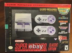 Super Nintendo Entertainment System Classic Edition Mini SNES HDMI 20 Jeux