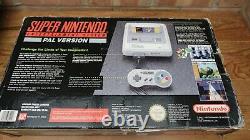 Super Nintendo Entertainment System Console, Boxed Et Travailler