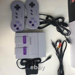 Super Nintendo Entertainment System Console de jeux vidéo Orig SNES Bundle