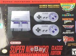 Super Nintendo Entertainment System Edition Classique Vendeur De Confiance