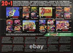 Super Nintendo Entertainment System Nintendo Mini Classique Konsole 21 Spiele Neu