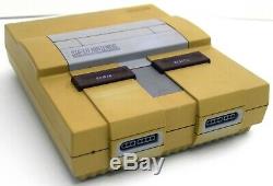 Super Nintendo Entertainment System Snes Console Sns-001 Jeu Vidéo Bundle