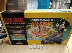 Super Nintendo Entertainment System Snes Mario All Stars Pack