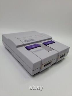 Super Nintendo Entertainment System Sns-001 Contrôleurs, Jeux Et Cordon D'alimentation