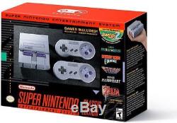 Super Nintendo Entertainment System Super Nes Classic USA Edition Snes Mini Nouveau