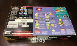 Super Nintendo Game System Console Snes Super Mario All Stars Tout Nouveau Nib