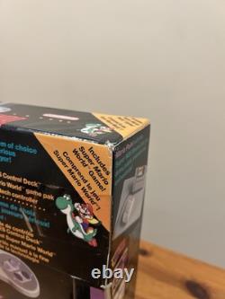 Super Nintendo Mario World All-Stars Console CIB Système SNES Ensemble Dans La Boîte RARE