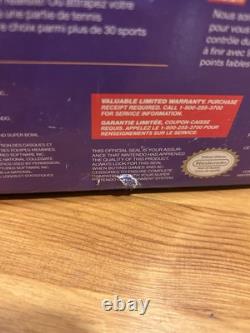 Super Nintendo Mario World All-Stars Console CIB Système SNES Ensemble Dans La Boîte RARE