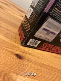 Super Nintendo Mario World All-Stars Console CIB Système SNES Ensemble Dans La Boîte RARE