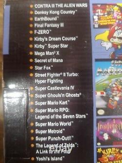 Super Nintendo Mini Console System/ Super Nes Classic Edition 21 Jeux Hmi