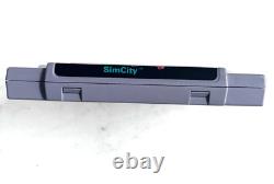 Super Nintendo NES SNES Super Set SNS-001 Complet en Boîte + SIM CITY