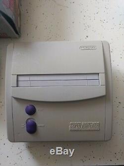 Super Nintendo Nes Système Console De Jeux Vidéo Gris Jr. Mini Snes Avec Boîte