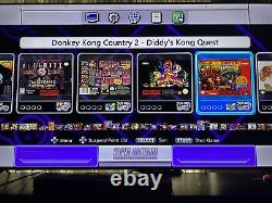 Super Nintendo SNES Classic Authentique Piraté Mod Tons Jeux SNES Même Jour d'Expédition
