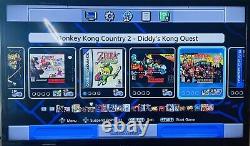 Super Nintendo SNES Classic Edition chargée de nombreux jeux LIRE LA DESCRIPTION